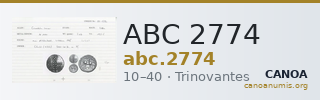 ABC 2774 — CANOA