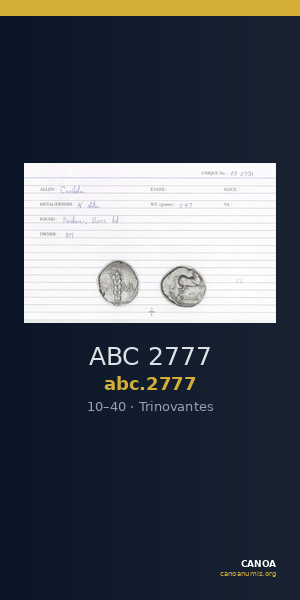 ABC 2777 — CANOA