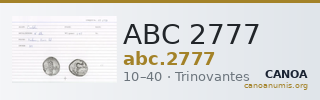 ABC 2777 — CANOA
