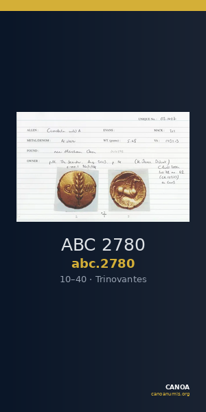 ABC 2780 — CANOA