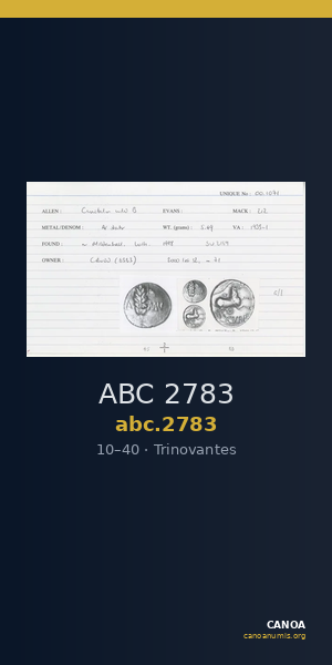 ABC 2783 — CANOA