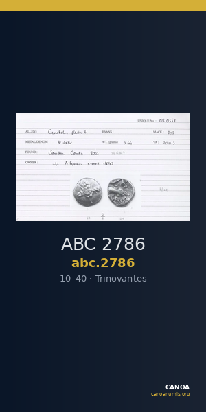 ABC 2786 — CANOA