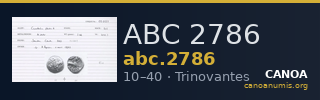 ABC 2786 — CANOA