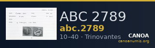ABC 2789 — CANOA