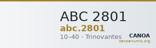ABC 2801 — CANOA
