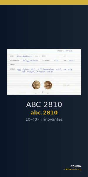 ABC 2810 — CANOA