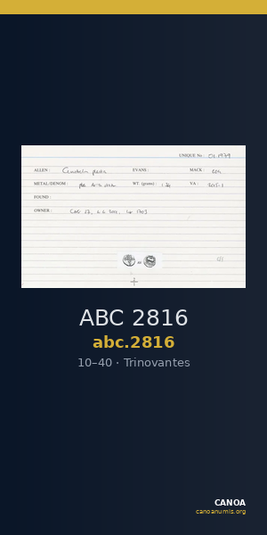 ABC 2816 — CANOA