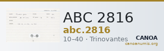 ABC 2816 — CANOA