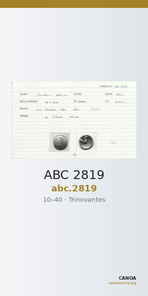 ABC 2819 — CANOA