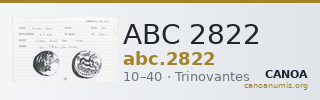 ABC 2822 — CANOA