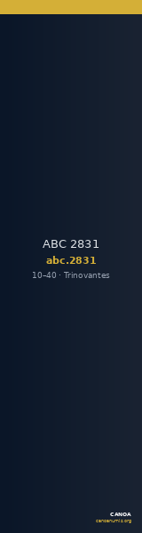 ABC 2831 — CANOA