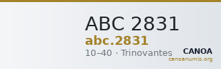ABC 2831 — CANOA