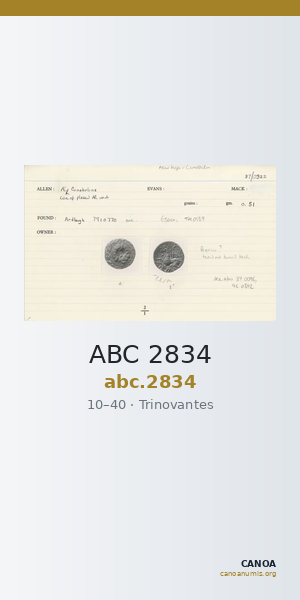 ABC 2834 — CANOA