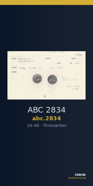 ABC 2834 — CANOA