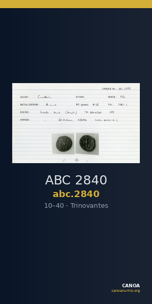 ABC 2840 — CANOA