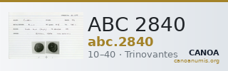 ABC 2840 — CANOA