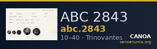 ABC 2843 — CANOA
