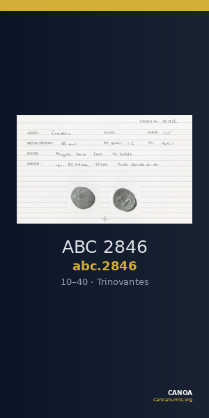 ABC 2846 — CANOA