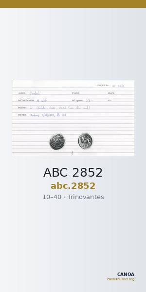 ABC 2852 — CANOA