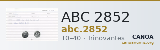 ABC 2852 — CANOA