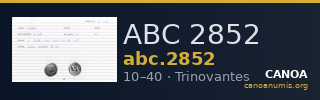 ABC 2852 — CANOA