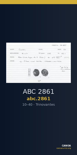 ABC 2861 — CANOA