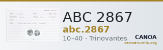 ABC 2867 — CANOA