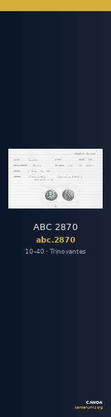 ABC 2870 — CANOA