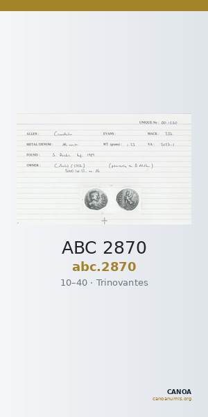 ABC 2870 — CANOA