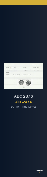 ABC 2876 — CANOA