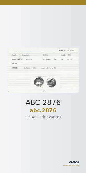 ABC 2876 — CANOA
