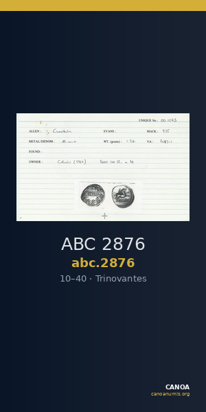 ABC 2876 — CANOA