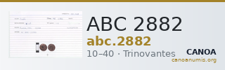 ABC 2882 — CANOA