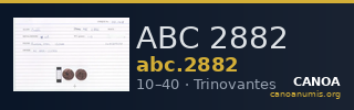 ABC 2882 — CANOA