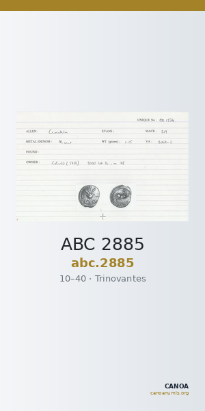 ABC 2885 — CANOA