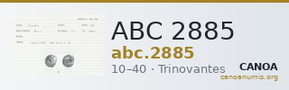 ABC 2885 — CANOA