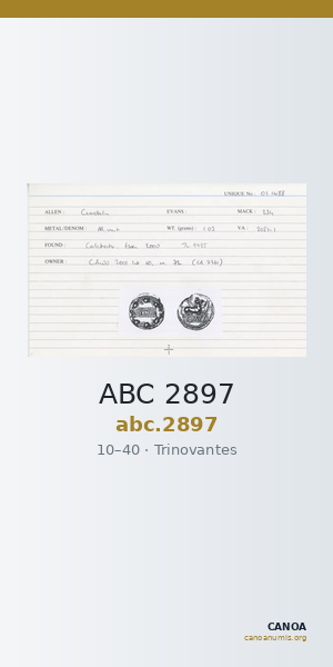 ABC 2897 — CANOA