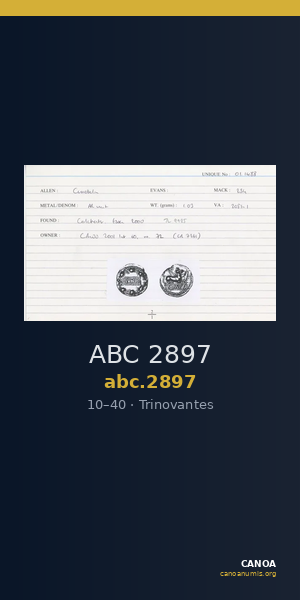 ABC 2897 — CANOA