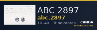 ABC 2897 — CANOA