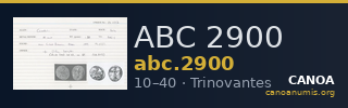 ABC 2900 — CANOA
