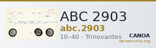 ABC 2903 — CANOA