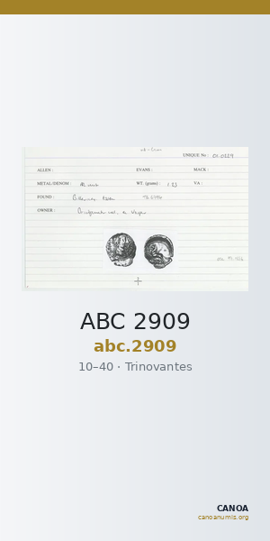 ABC 2909 — CANOA