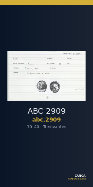 ABC 2909 — CANOA