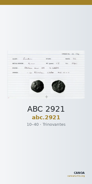 ABC 2921 — CANOA