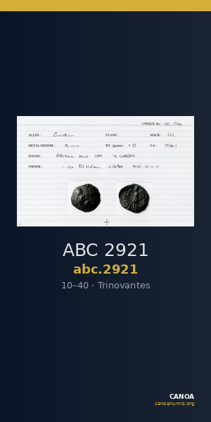 ABC 2921 — CANOA