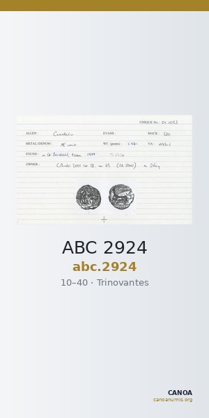 ABC 2924 — CANOA