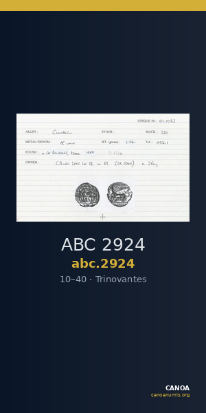 ABC 2924 — CANOA