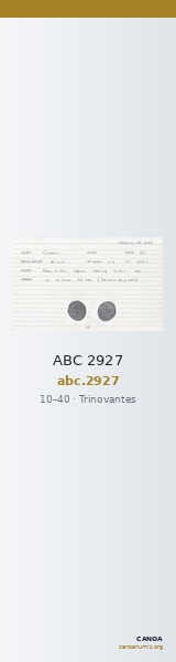 ABC 2927 — CANOA