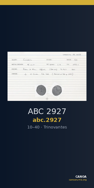 ABC 2927 — CANOA