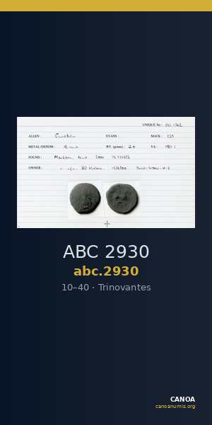 ABC 2930 — CANOA